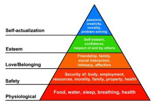 Maslow's hierarchy of needs