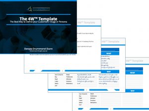 The 4W template is useful for the new marketing 5Ps.